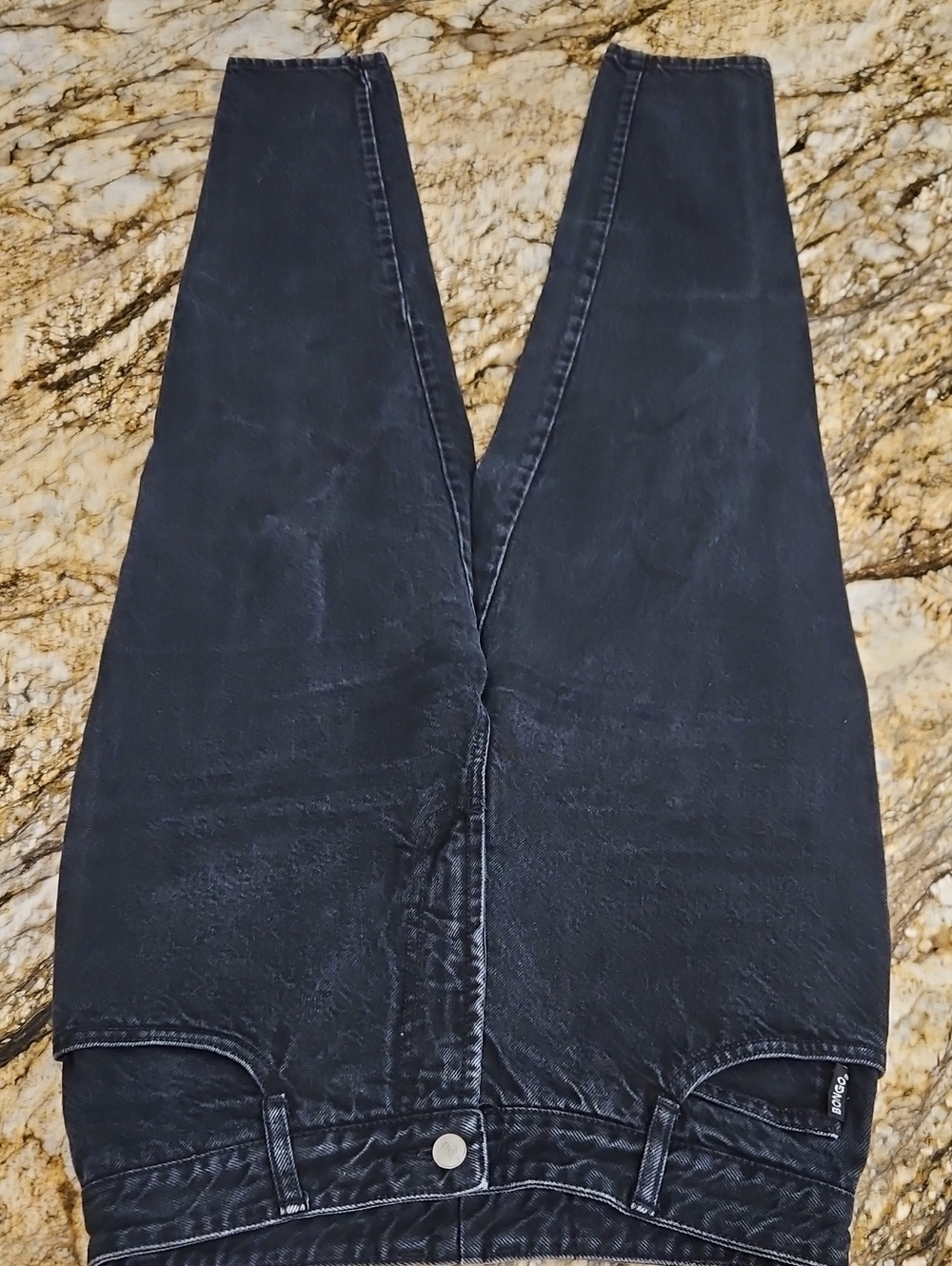 BONGO VTG Women’s Black Washed Jeans. Size 11 Inseam 29" Rise 11.5"